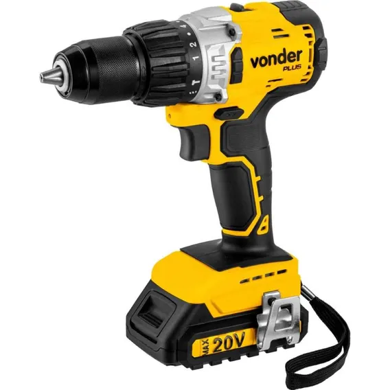 Parafusadeira Furadeira À Bateria 20v Pfv212lb Vonder Plus Foto 1