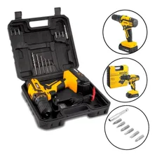 Parafusadeira Furadeira Bateria 12v Bivolt Pfv012 Kit Vonder Foto mini 2