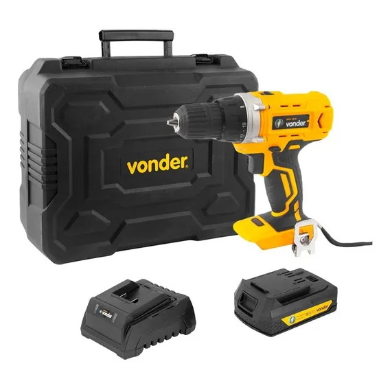 Parafusadeira Furadeira Bateria 18v 2ah Ipfv1820 Vonder Foto 1