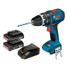 Parafusadeira/furadeira Bateria Gsb 18v Li 220v Bosch Foto mini  2