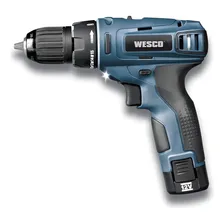 Parafusadeira Furadeira Sem Fio 12v Bateria Lítio Wesco Foto mini 1