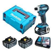 Parafusadeira Impacto Bateria 18v C/maleta Dtd172rtj Makita Foto mini 1