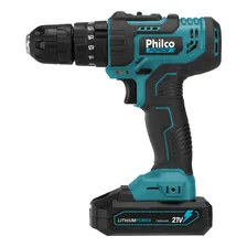 Parafusadeira Philco Ppf21m Maleta + Fenda E Philips 21v 110V/220V Foto mini 1