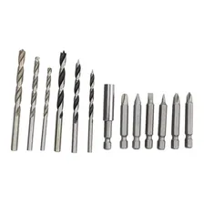 Parafusadeira Portátil Bateria 12v Com Maleta Brocas E Bits Cor Outro Foto mini 3