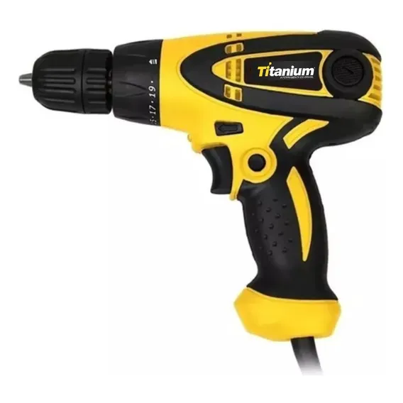Parafusadeira/furadeira 300w 3/8 -220v Cor Amarelo Frequência 60HZ 220V Foto 1