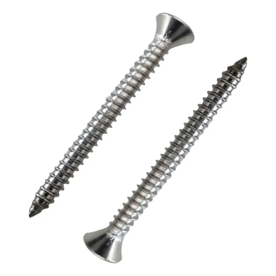 Parafuso Aa Aço Inox 4.8 X 50 Cabeça Chata Philips 50 Peças Foto 1