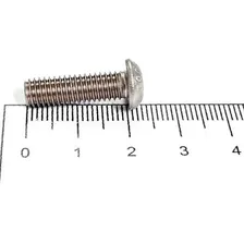 Parafuso Allen Cabeça Abaulada M6 X 20mm Inox - 10 Peças Foto mini  3
