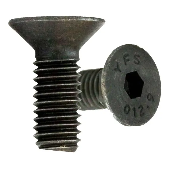 Parafuso Allen Cabeça Chata M4 X 12 Mm - 100 Peças Foto 1