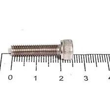 Parafuso Allen Cabeça Cilíndrica M5 X 20mm Inox - 10 Foto mini 3