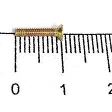 Parafuso Chata Phillips M2 X 10mm Bicromatizado Com 50pçs Foto mini  2