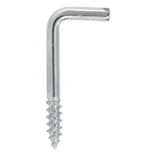 Parafuso De Gancho Aço Zincado Prata 3x30mm 15 Unidades Sta Foto mini 1