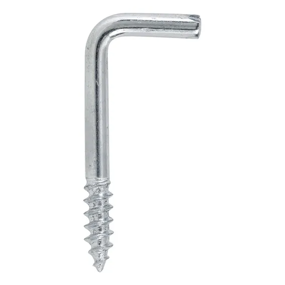 Parafuso De Gancho Aço Zincado Prata 3x30mm 15 Unidades Sta Foto 1