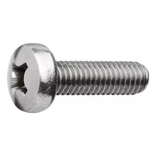 Parafuso M3x6 Inox Cabeça Panela Phillips M3 X 6 - 50un Foto mini 1
