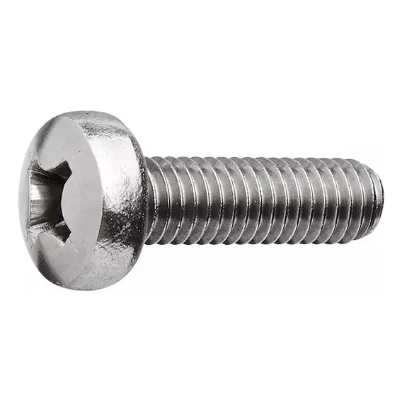 Parafuso M3x6 Inox Cabeça Panela Phillips M3 X 6 - 50un Foto 1