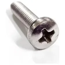 Parafuso M3x6 Inox Cabeça Panela Phillips M3 X 6 - 50un Foto mini 2