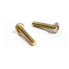 Parafuso Máquina Cabeça Panela Phillips M3 X 16mm 100 Pçs Foto mini 1