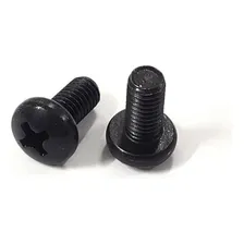 Parafuso Panela Phillips M3 X 8mm Oxidado Preto - 20 Peças Foto mini 2
