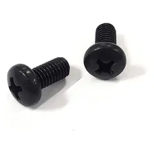 Parafuso Panela Phillips M3 X 8mm Oxidado Preto - 20 Peças Foto mini 3