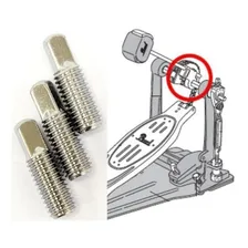 Parafuso Pearl Kb814 Pedal Bumbo C/ 3 Foto mini 3