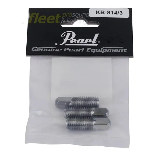 Parafuso Pearl Kb814 Pedal Bumbo C/ 3 Foto 1