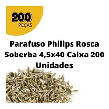 Parafuso Philips Rosca Soberba 4,5x40 Caixa 200 Unidades Foto mini 2