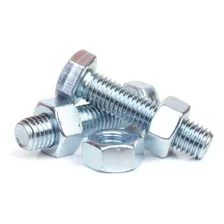Parafuso Sextavado Rosca Total M5 X 16 Zincado 500 Pçs Foto mini 2