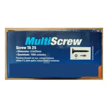 Parafuso Trombeta Agulha Para Drywall Ta 25 1000 Unidades Foto mini 3