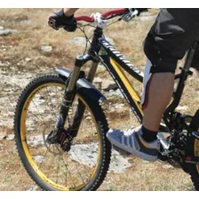 Paralama Bike Polisport Frontal X-cape Preto Fixaçao Suspens Foto mini  2
