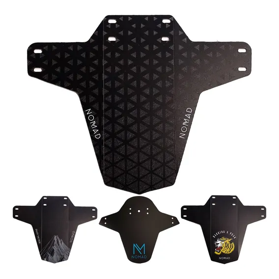 Paralama Dianteiro Nomad Mudguard Bike Mtb Xc Dh Modelos Cor Triangles Foto 1
