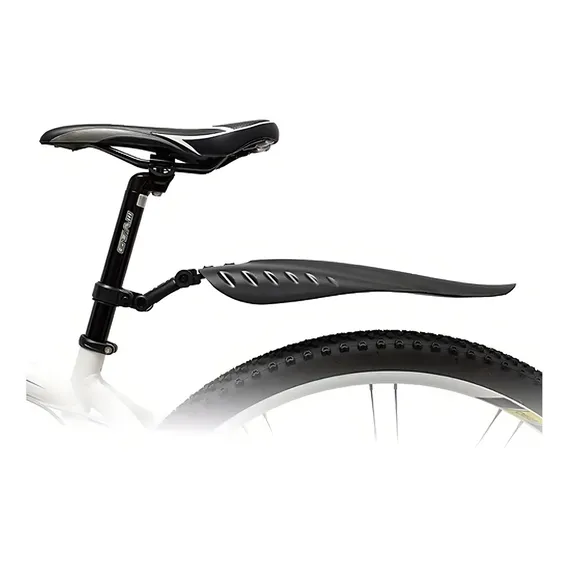 Paralamas Bicicleta Bike Par Dianteiro Traseiro Preto Foto 1
