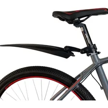 Paralamas Para Bicicleta Bike Aro 24 29 Dianteiro Traseiro Cor Preto Foto  mini 1