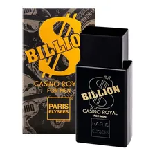Paris Elysees Billion Casino Royal Intense Perfume Edt 100ml Para Masculino Foto mini 2