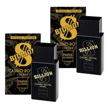 Paris Elysees Billion Casino Royal Intense Perfume Edt 100ml Para Masculino Foto mini 1