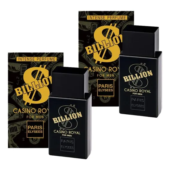 Paris Elysees Billion Casino Royal Intense Perfume Edt 100ml Para Masculino Foto 1