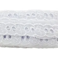 Passa Fita - Bordado - Com 13,7 Metros - Caixa Com 10 Peças Cor Branco Foto mini 4