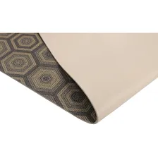 Passadeira Flex 60cm X 180cm Hexa Cinza Kapazi Foto mini 4
