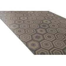 Passadeira Flex 60cm X 180cm Hexa Cinza Kapazi Foto mini 3