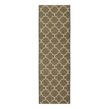 Passadeira Trilho 2.4m Sisal São Carlos Bali Vinter 240x66cm Cor Marrom-claro Desenho Do Tecido Geométrico Foto  mini 1