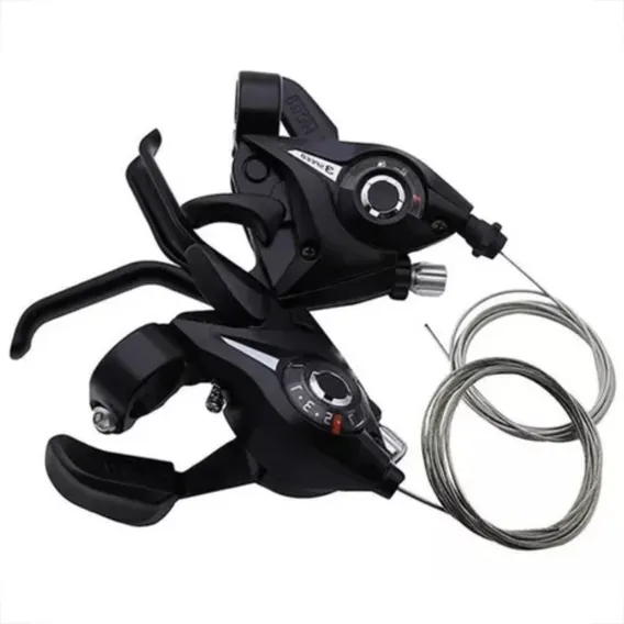 Passador 21 Velocidades Black Mtb Manete Integrado Aro 26 Cor Preto Foto 1