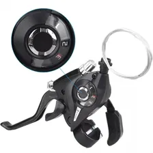 Passador 21 Velocidades Black Mtb Manete Integrado Aro 26 Cor Preto Foto mini 4