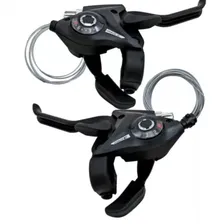 Passador 21 Velocidades Black Mtb Manete Integrado Aro 26 Cor Preto Foto mini  2