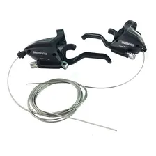 Passador Alavanca Rapid Fire 21v Alumínio Shimano St-ef500 Foto mini  3