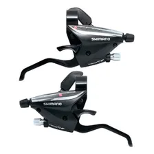 Passador Alavanca Rapid Fire 21v Alumínio Shimano St-ef500 Foto mini  2