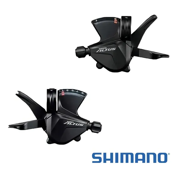 Passador Alavanca Shimano Altus M2000 3x9 Esquerdo Direito Foto 1