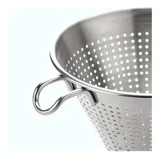 Passador Chinoy Coador Molho Caldas Cônica Chinois Inox 18cm Foto mini  3