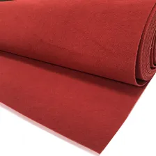 Passarela Tapete Vermelho Para Casamento, Festas 5 Metros Desenho Do Tecido Liso Foto mini 1