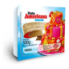 Pasta Americana Preta Arcolor 500gr Extra Macia Foto mini 1