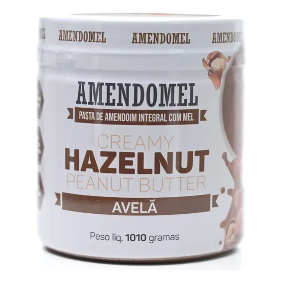 Pasta De Amendoim Amendomel Avelã 1kg - Thiani Foto 1