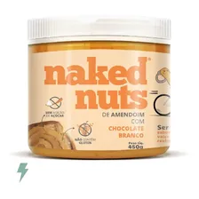 Pasta de Amendoim com Chocolate Branco Naked Nuts 450g Foto mini 2