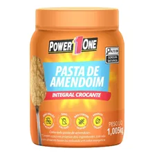 Pasta De Amendoim Power1one Crocante 1,005 Kg (3 Potes) Foto mini  2